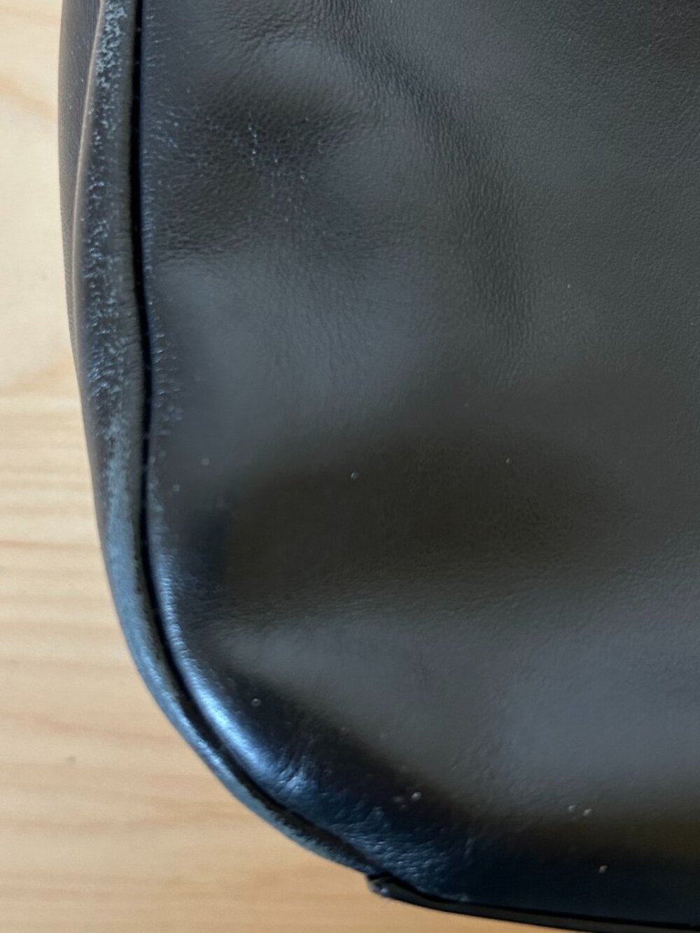 Lauren | Ralph Lauren Leather Crossbody Purse Black - Picture 13 of 16
